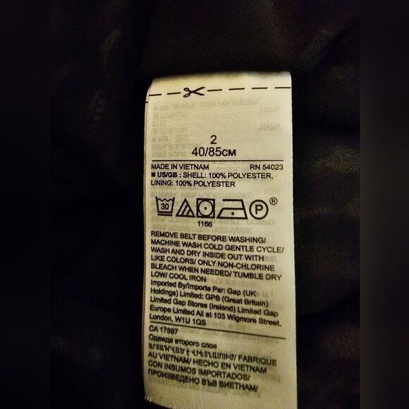 BANANA REPUBLIC Leopard Print Maxi Dress - Size 2 - Picture 9 of 9